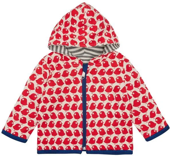 loud + proud loud + proud Babys & Kinder Wendejacke, GOTS-zertifiziert, Grey (grau), – Produktbild 2 von 3