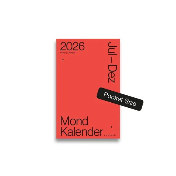 Candrakala Candrakala Mondkalender 2026 Pocket 2. Halbjahr – Produktbild 1 von 4
