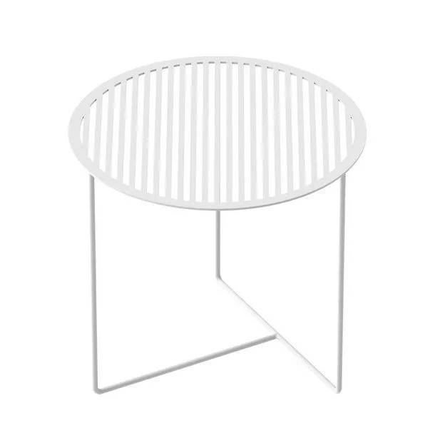 weld weld Beistelltisch Grid 01, Weiss, – Produktbild 1 von 4
