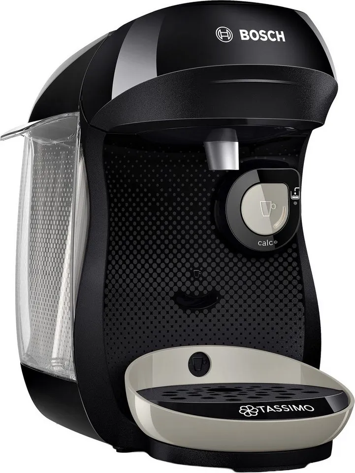 Tassimo Tassimo Kapselmaschine Tassimo happy friendly TAS109E, über 70 Getränke, platzsparend, geeignet für alle Tassen, Wassertank 0,7 L, Schwarz, – Produktbild 2 von 5