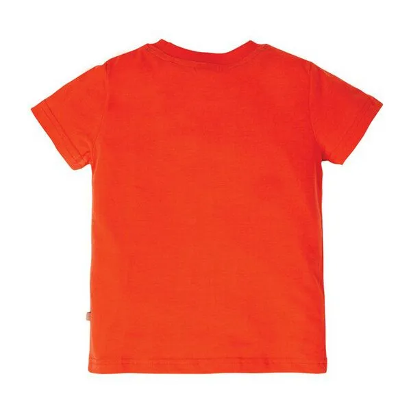 Frugi Frugi T-Shirt Otter in Koi Rot – Produktbild 3 von 3