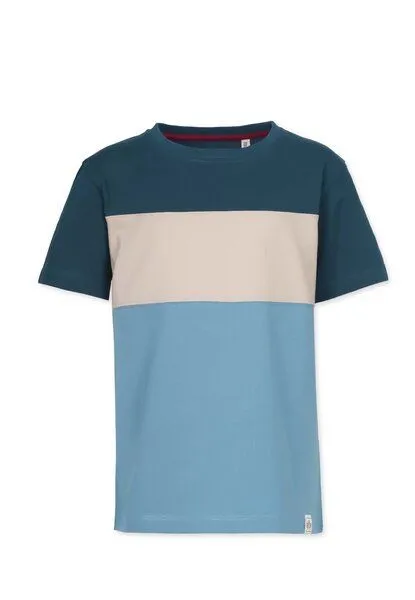 Band of Rascals Band of Rascals Block T-Shirt, Dark-petrol-aegean-blue, – Produktbild 2 von 3