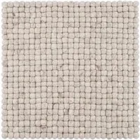 myfelt myfelt Filzkugel Sitzauflage (⌀ 36 cm, 36 x 36 cm), Beige meliert (béla), – Produktbild 1 von 1