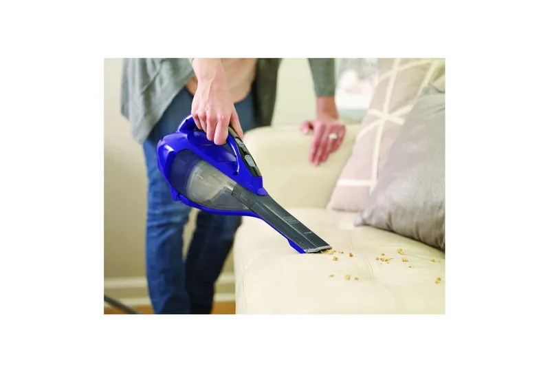 BLACK+DECKER BLACK+DECKER Akku-Stielstaubsauger DVA325JP07, Blau|lila, – Produktbild 4 von 5