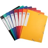 Exacompta 10 Exacompta Archivboxen aus Colorspan-Karton, 600 g/m², DIN A4, sortiert, RB 40 mm – Produktbild 1 von 1