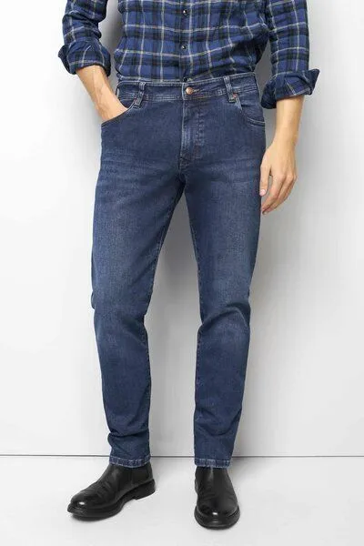 M 5 BY MEYER M 5 BY MEYER Authentic Denim Jeans, Blau (stone blue), – Produktbild 6 von 8