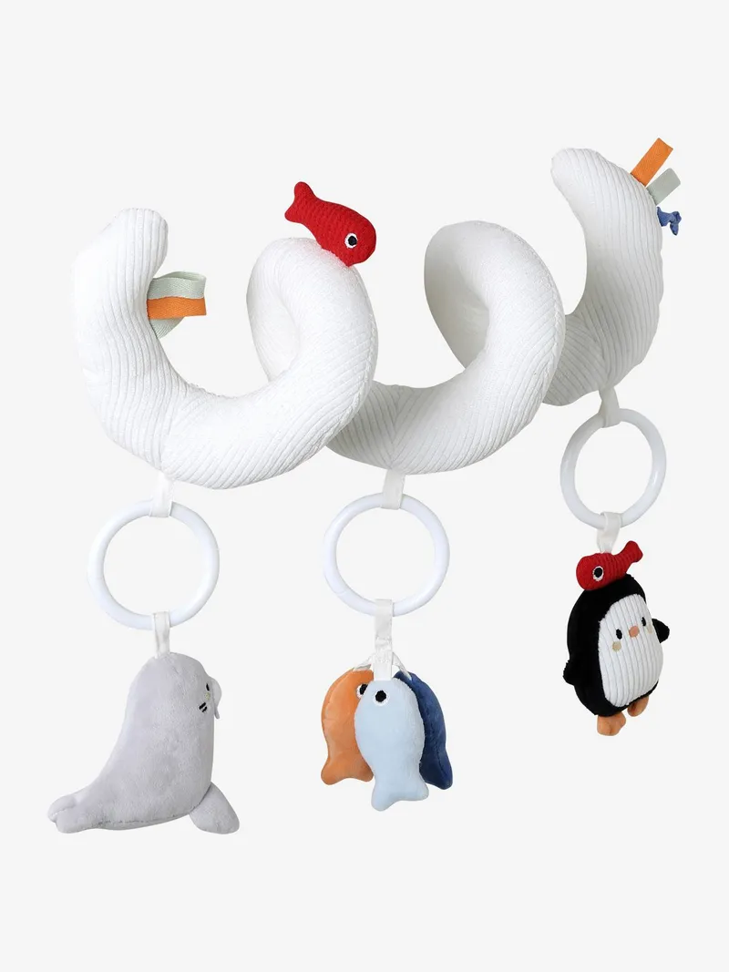 Vertbaudet Activity-Spirale PINGUIN für Baby, Weiß, – Produktbild 3 von 4