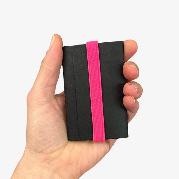 ANDERS & KOMISCH ANDERS & KOMISCH Minimalistisches Karten Portemonnaie mit Münzfach - TINY Wallet, Pink, – Produktbild 1 von 4