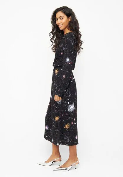 Givn Berlin Givn Berlin Kleid MINDY aus LENZING ECOVERO, Black (universe), – Produktbild 2 von 4