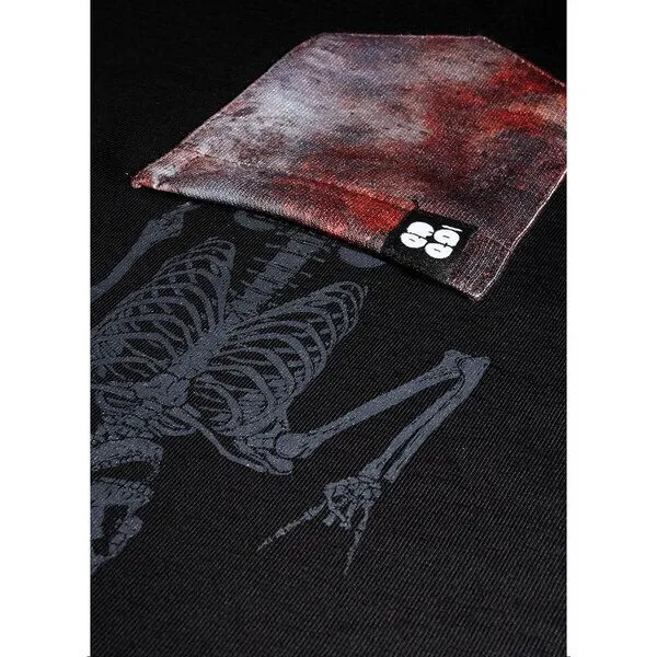 FÄDD FÄDD Herren T-Shirt Rundhals aus Bio-Baumwolle "Mäddl BT" schwarz, Schwarz, – Produktbild 4 von 4
