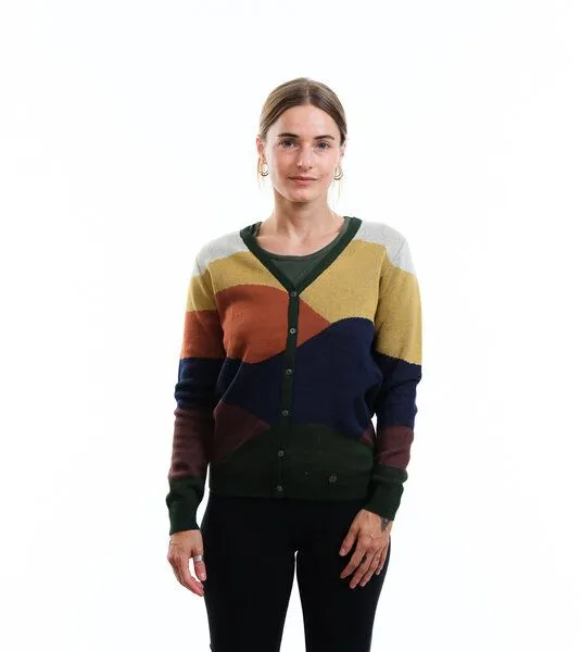 Gary Mash GARY MASH Cardigan Jodie aus Biobaumwolle, Mehrfarbig, – Produktbild 4 von 4