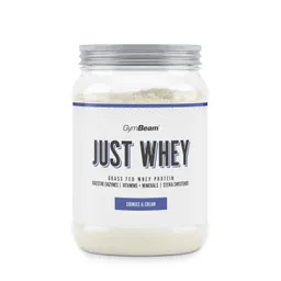 GymBeam GymBeam Just Whey Protein aus Weidehaltung 500 g Cookies & Creme – Produktbild 1 von 1