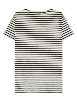 KnowledgeCotton Apparel KnowledgeCotton Apparel T-Shirt-Kleid mit Streifen aus Bio-Baumwolle – Produktbild 1 von 1