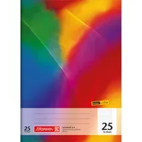 BRUNNEN BRUNNEN Schulheft Schulheft A4 Lineatur 25 16 Blatt mehrfarbig – Produktbild 6 von 8