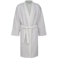 formesse formesse Bella Donna Morgenmantel unisex - Bademantel wunderbar leicht, Grau 0701, – Produktbild 1 von 1