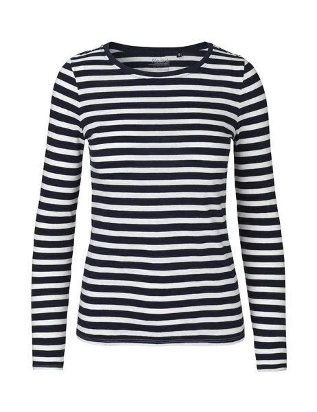 Neutral® - 3FREUNDE Neutral® - 3FREUNDE Frauen Longsleeve, Stripe, – Produktbild 1 von 4