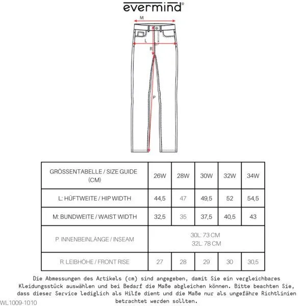 Evermind Evermind W's Regular Fit-WL1009, Day sky blue, – Produktbild 1 von 5