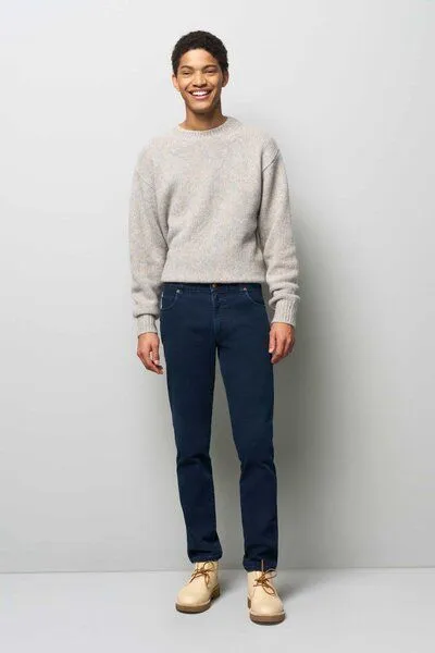 M 5 BY MEYER M 5 BY MEYER Super-Stretch Tencel-Denimchino, Blau (dark blue), – Produktbild 1 von 6