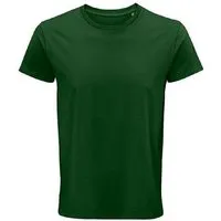 Sol's Sol's Herren T-Shirt Kurzarm Rundhals aus Bio - Baumwolle einzelne Farben bis Größe 5XL, Bottle green, – Produktbild 1 von 1