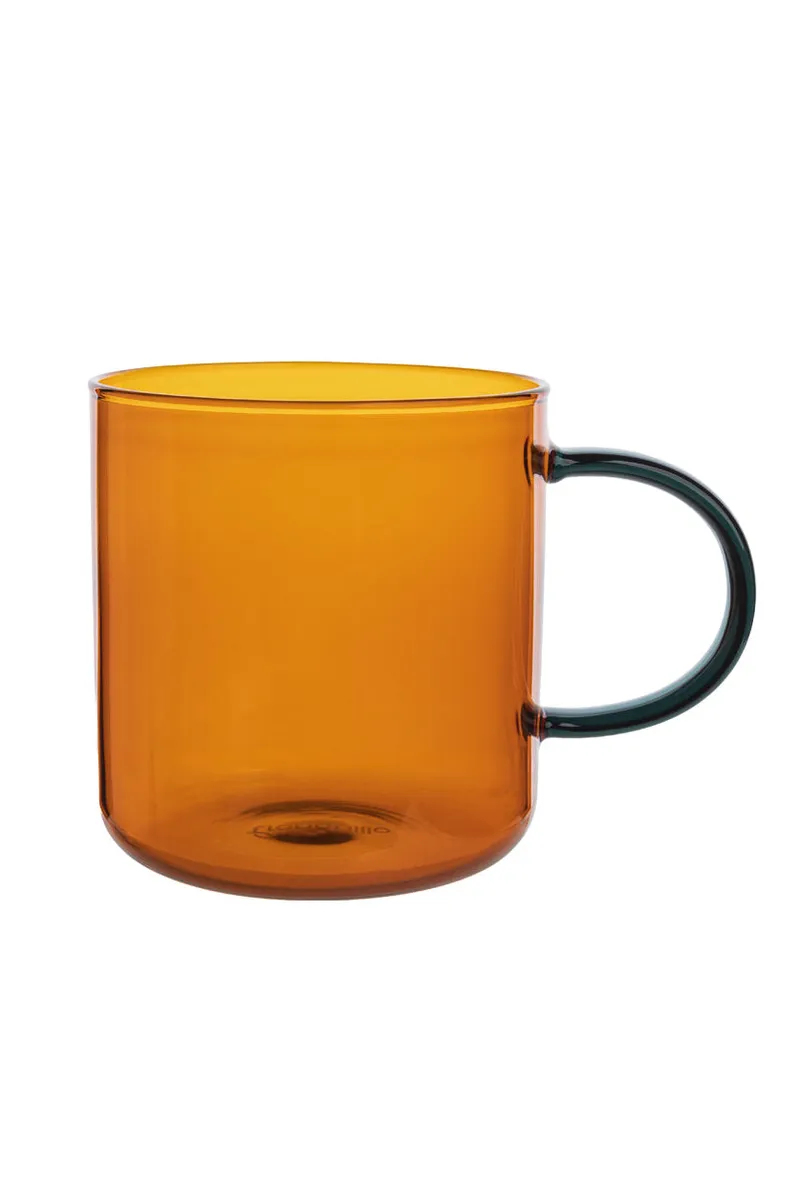 Tranquillo Tranquillo Tasse RAIINBOW – Borosilikatglas, Orange, – Produktbild 5 von 5