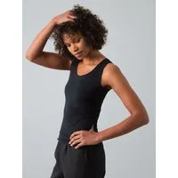 Honest Basics Honest Basics Stretch-Tank-Top, Schwarz, – Produktbild 1 von 1