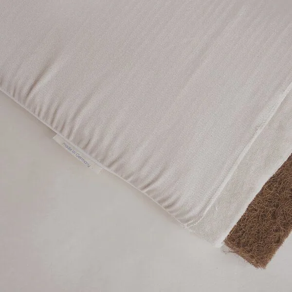 murmunto organics murmunto organics Wiegen und Beistellbett-Babymatratze "Coco Crib" mit Schurwolle – Produktbild 1 von 3