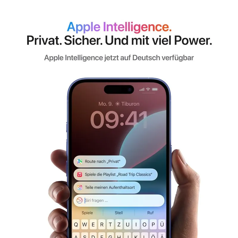 Apple Apple iPhone 16 128GB, Ultramarin, – Produktbild 5 von 6