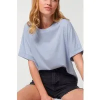 Kultgut Kultgut Biofair & Vegan Oversize T-Shirt aus 100% feiner Biobaumwolle, Lavendel, – Produktbild 1 von 1