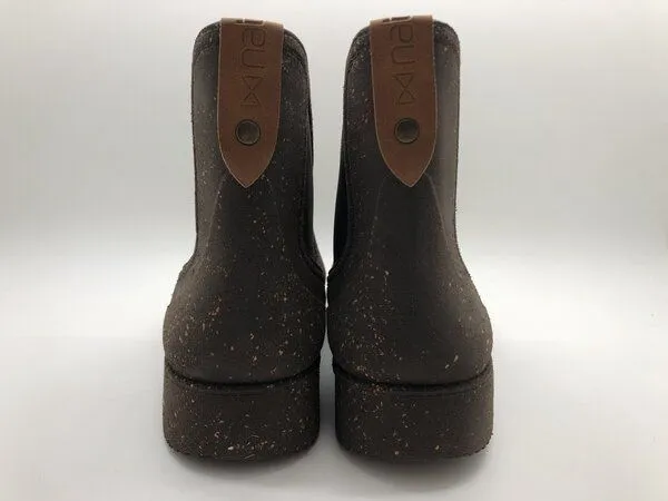 nat-2 Chelsea - Gummistiefel "nat-2 Prime Chelsea vegan" in braun und Kork – Produktbild 3 von 4