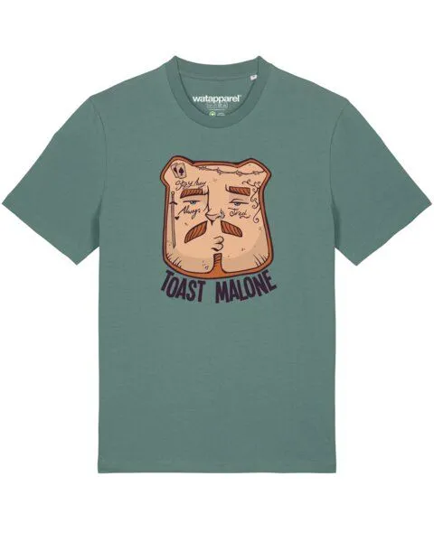 watapparel watapparel T-Shirt Unisex Toast Malone, Green bay, – Produktbild 1 von 4