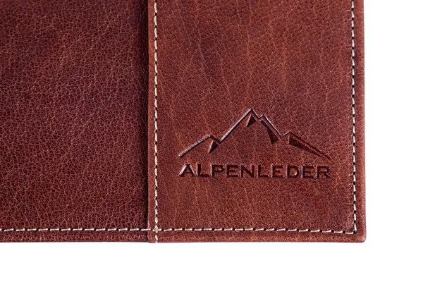 Alpenleder Alpenleder Schreibtischunterlage PIEMONT, Brandy (braun), – Produktbild 2 von 4