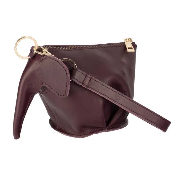 El Puente El Puente Tasche "Elefant" | Fair Trade & Handmade aus Indien, Rosa, – Produktbild 1 von 3