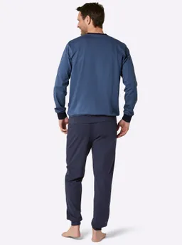 Comte Schlafanzug marine-royalblau – Produktbild 1 von 1