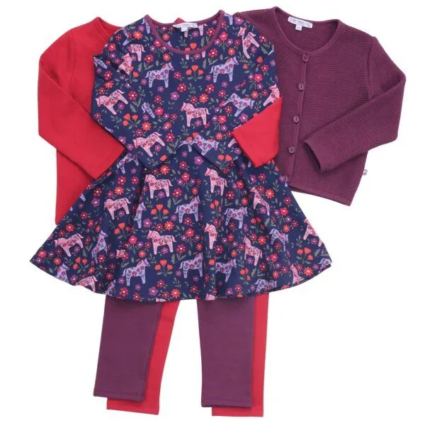 Enfant Terrible Enfant Terrible Drehkleid mit Pferdedruck, Midnight, – Produktbild 3 von 3