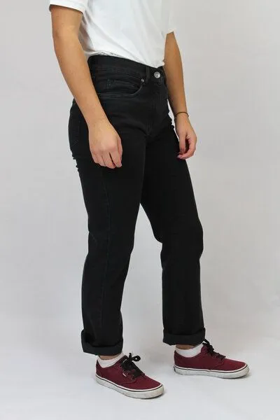bloomers bloomers tiefschwarze gerade 5-Pocket Jeans in klassischer Paßform – Produktbild 1 von 4