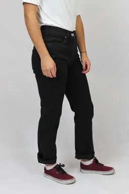 bloomers bloomers tiefschwarze gerade 5-Pocket Jeans in klassischer Paßform – Produktbild 1 von 1