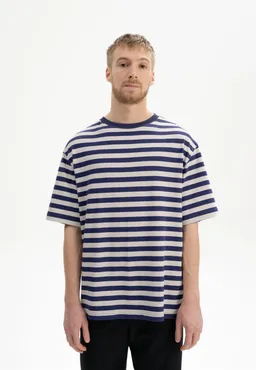 MELA Gestreiftes Oversized T-Shirt Modell: Bhajan GOTS – Produktbild 1 von 1
