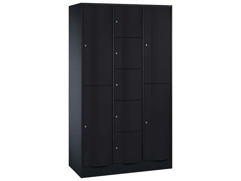 C+P C+P Kombi-Schließfachschrank an/an lxr, 2+5+2 Fächer – Produktbild 1 von 1