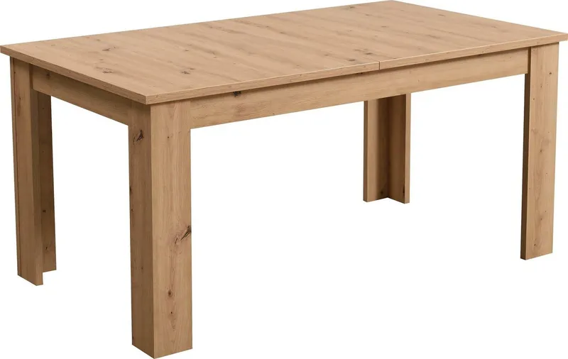 Home affaire Esstisch Sardinia, Verlängerbar durch Einlegeplatte, Beige, – Produktbild 3 von 5
