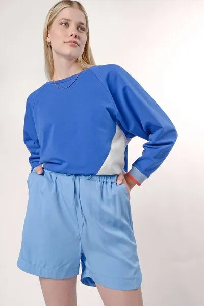 UVR Berlin UVR Berlin Shorts Lavisaina aus 100% Lyocell, Himmelblau (blau), – Produktbild 2 von 2