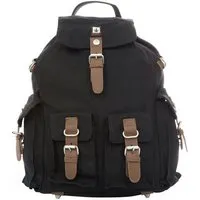 Pure PURE HF-0017 Hanf-Rucksack XL mit 4 Außentaschen (Hanf Rucksack XL), Black, – Produktbild 1 von 1