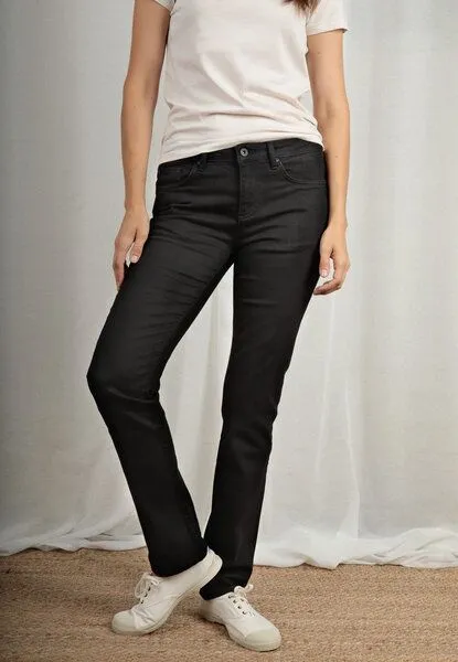 TORLAND TORLAND Regular Fit – Damenjeans Teresa, Schwarz (black), – Produktbild 1 von 7