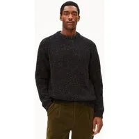 ARMEDANGELS ARMEDANGELS KIAANO TWEED Herren Pullover aus recyclem Bio-Woll Mix, Black, – Produktbild 1 von 1