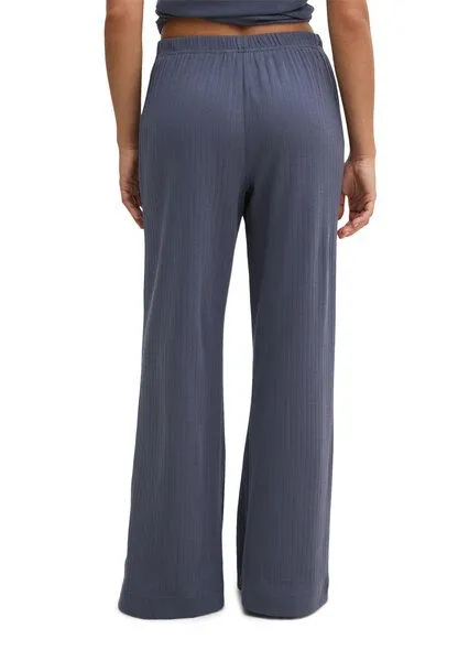 Marc O'Polo Marc O'Polo Lounge-Hose lang | Baumwolle GOTS, Odessey blue, – Produktbild 2 von 4