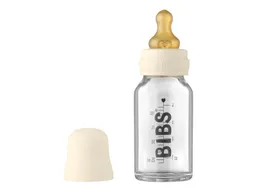 BIBS BIBS Babyflasche aus Glas im Komplett-Set Ivory 120 ml – Produktbild 1 von 1