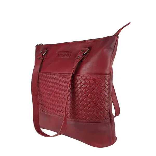 manbefair manbefair Shopper Göteborg Leder, Schwarz, – Produktbild 2 von 3