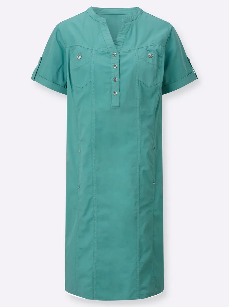 Witt Jeanskleid salbei, Salbei, – Produktbild 1 von 2