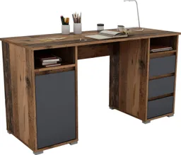 OTTO home Schreibtisch Leeds, Breite 138 cm, Computertisch mit Schubladen, im modernen Design – Produktbild 1 von 1