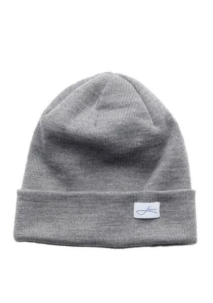 Lou-i Lou-i Mütze aus Merinowolle unisex, Grau, – Produktbild 4 von 4