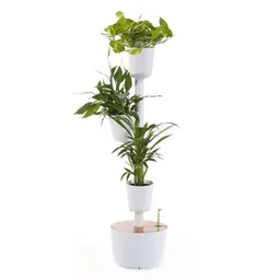 CitySens CitySens Vertikaler Blumentopf mit 3 luftreinigenden Pflanzen – Produktbild 1 von 1